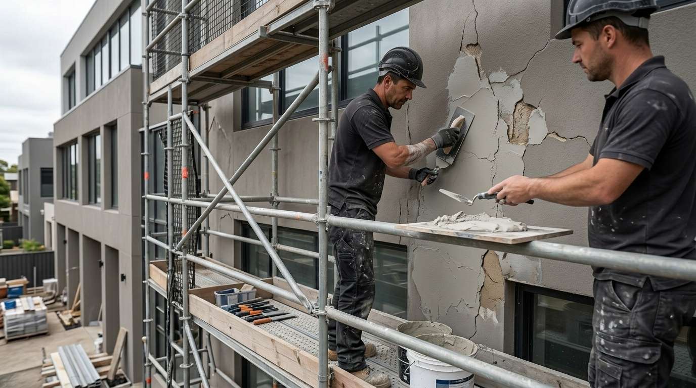 facade restoration services Melbourne