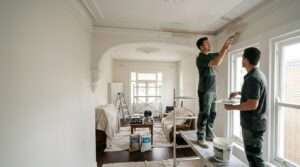 Skilled restoration of damaged decorative mouldings Melbourne homes