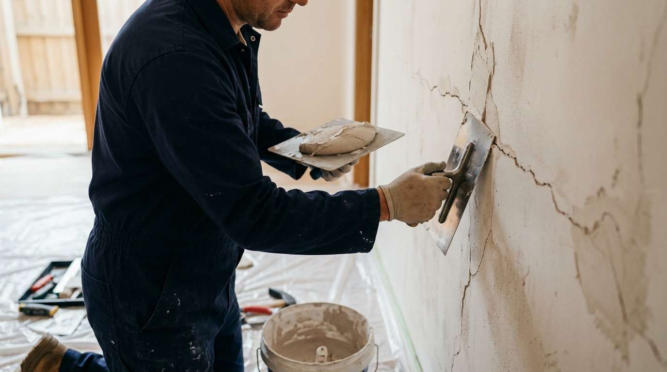 Professional plaster repair Melbourne ensuring flawless interior finish