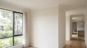 Plaster repair in a residential home in Northcote
