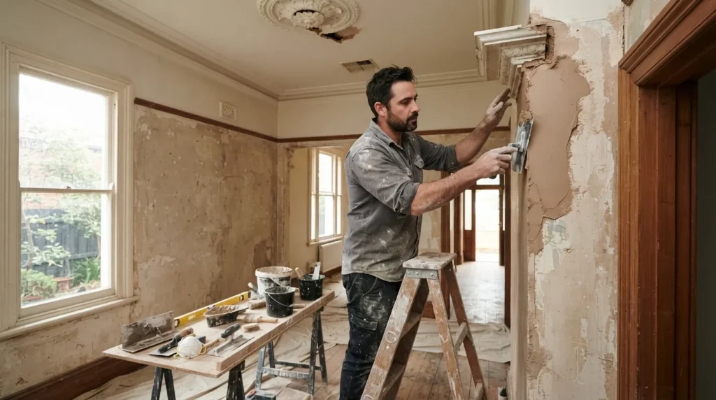 wall preparation for plastering Melbourne