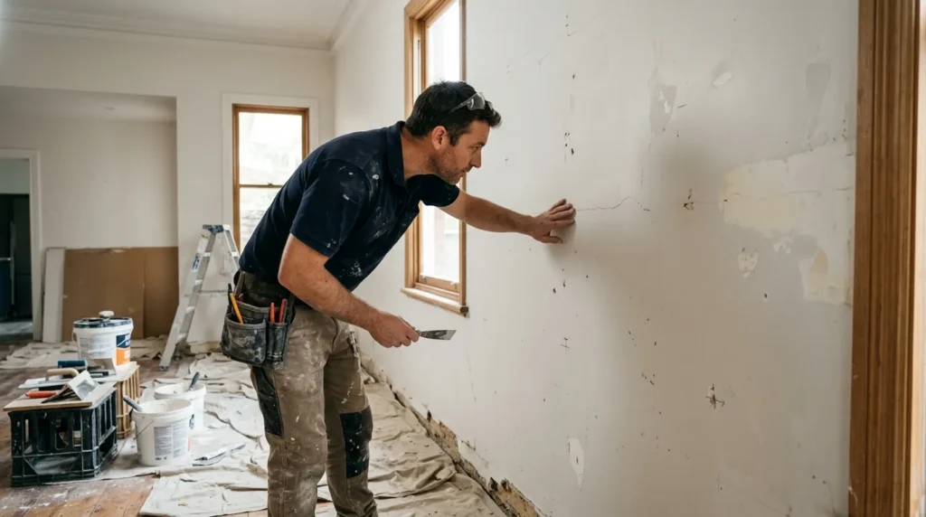 wall preparation for plastering Melbourne
